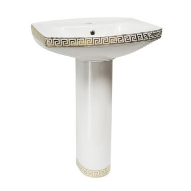  Раковина Della Quattro версаче золото DE5111600018	