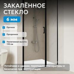 Душевая дверь ABBER Sonnenstrand AG04100BS