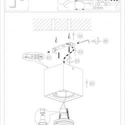 Точечный светильник Denkirs DK2003-WH DK2