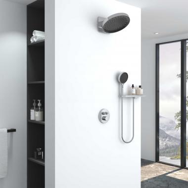 Душевой комплект Inspire VSFW-3I22MT3RCH встраиваемый, термостатический, двухрежимный, хром	