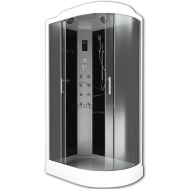  Душевая кабина Bas Кариба черная	