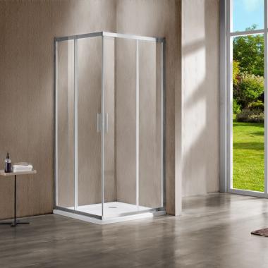 Душевой уголок Garda VSS-1G8012CL, 1200*800, хром, стекло прозрачное	
