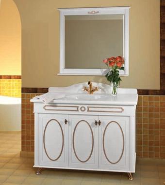 Мебель для ванной тумба Vod Ok Анжелика Анжелика 100 белый Аспен	