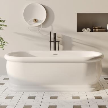 Акриловая ванна ABBER AB9515 белая