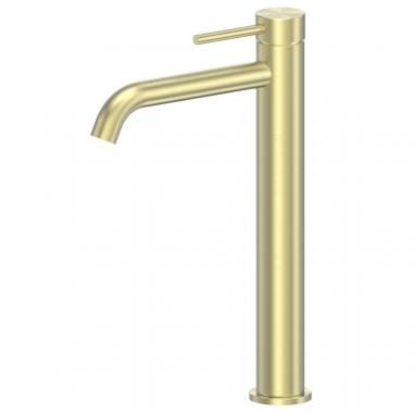 Смеситель ABBER Wasser Kreis 316 AF8111BG-L для накладной раковины, золото брашированное	