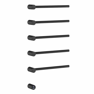 Полотенцесушитель электрический ABBER AH4005B черный матовый	