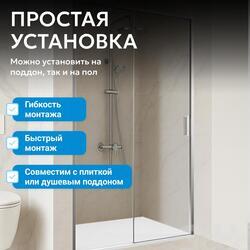 Душевая дверь ABBER Komfort AG93150