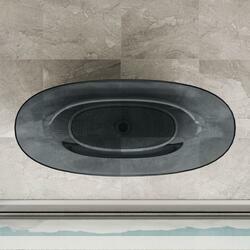 Ванна Solid Surface Vincea VBT-6T01B, 1700*750*550, цвет черный