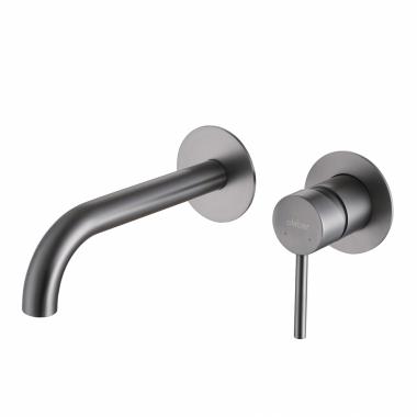 Смеситель ABBER Wasser Kreis AF8112NG для раковины скрытого монтажа, никель	