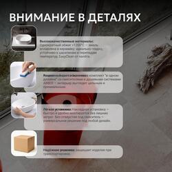 Раковина отдельностоящая прозрачная ABBER Kristall AT2701Rubin красная