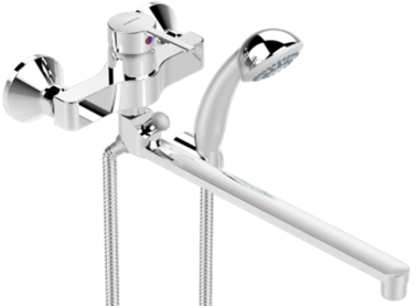 Однорычажный смеситель для ванны Vidima Логик BA281AA	