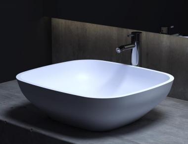  Раковина Salini Gloria S-Stone, матовый 495x445	