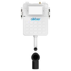 Смывной бачок скрытого монтажа ABBER AC0104 для приставного унитаза