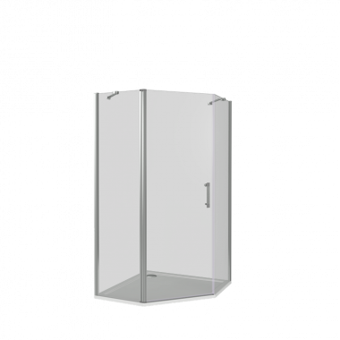  Душевое ограждение Bas Mokka PNT-100-C-WE	