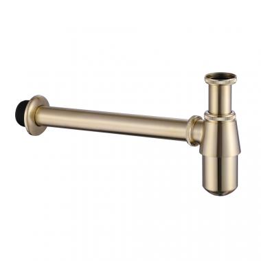 Сифон для раковины ABBER AF0032G золото матовое	
