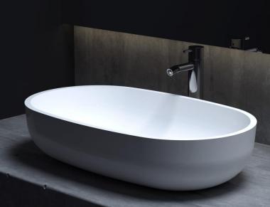  Раковина Salini Gloria S-Stone, матовый, RAL снаружи 640x385	