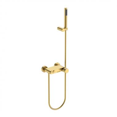 Смеситель STICK для ванны Matt Gold SPIRALE	