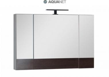  Зеркальный шкаф Aquanet Нота 100 венге камерино 159111	