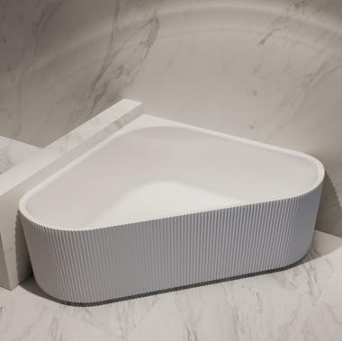 Акриловая ванна ABBER AB9446MW белая матовая	