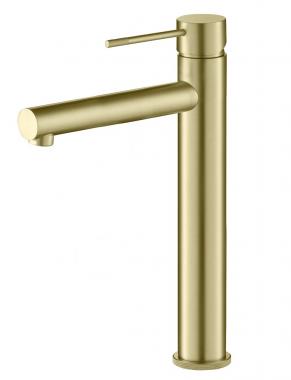 Смеситель Timo Saona 2311/17F высокий, золото матовое	