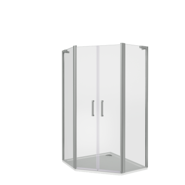  Душевое ограждение Bas Pandora PNT-TD-90-C-CH	