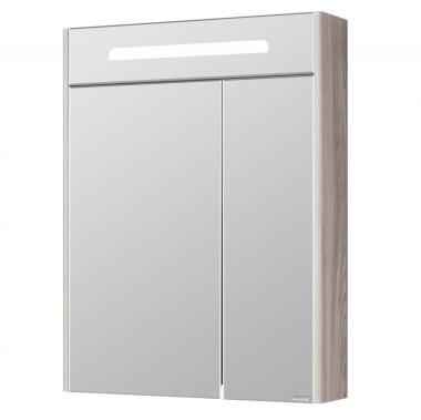  Зеркальный шкаф Акватон Сильва 60 Дуб Фьорд (зш)	