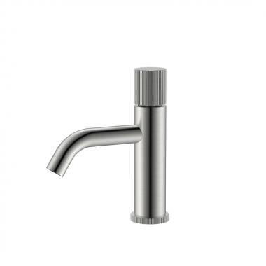Смеситель STICK для умыв. низ. NIKEL BRUSH LINEA	