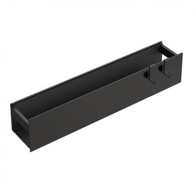 Полка настенная 60см Shine gun metal	