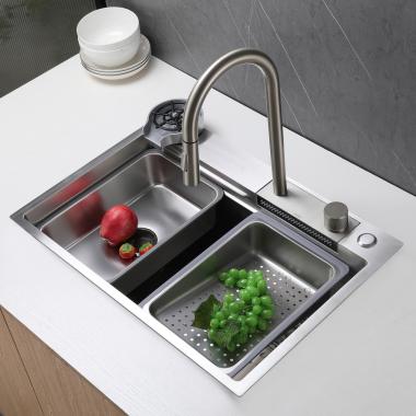 Кухонная мойка ABBER Wasser Kreis AF2194SP сатин	