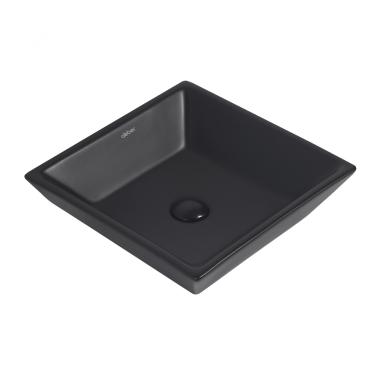 Раковина накладная ABBER Rechteck AC2214MB черная матовая	