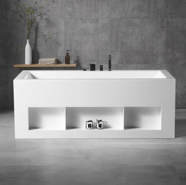 Акриловая ванна ABBER AB9339-1.7 белая	