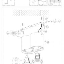 Точечный светильник Denkirs DK2002-BK DK2