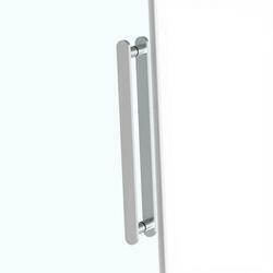 Душевой уголок Como Soft VSR-1CS8014CL, 1400*800, хром, стекло прозрачное