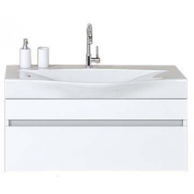 Мебель для ванной тумба Aqwella Bergamo белый Ber.01.10/W	