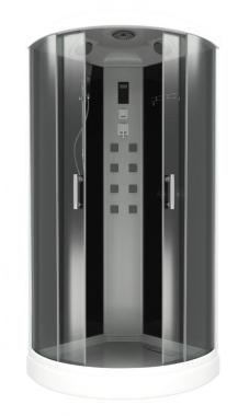  Душевая кабина Bas Альба черная	