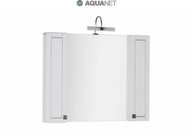  Зеркало Aquanet Честер 105 белое патина серебро 182631	