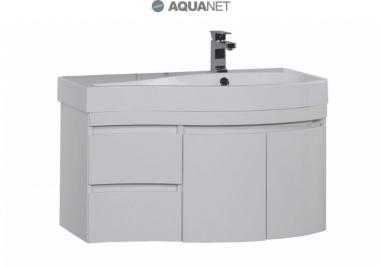 Мебель для ванной тумба Aquanet Сопрано 2 95 правая белая 169633	