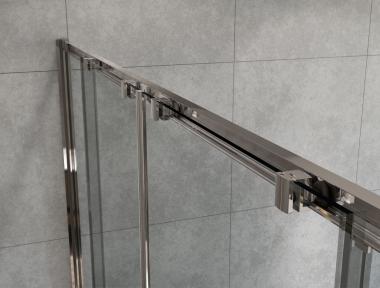Душевой уголок Garda VSR-1G28018CH, 1800*800, хром, стекло шиншилла Vincea VSR-1G28018CH	
