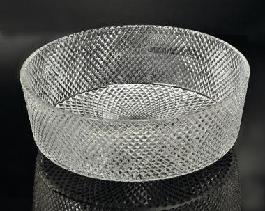 Раковина чаша круглая хрустальная 39*12см	