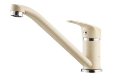 Однорычажный смеситель для кухни Акватон Аркос шампань	