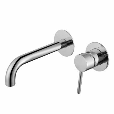 Смеситель ABBER Wasser Kreis AF8112 для раковины скрытого монтажа, хром	