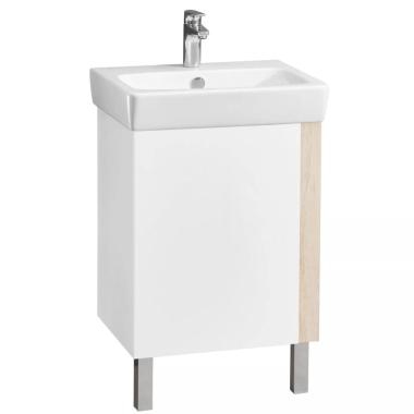 Мебель для ванной тумба Акватон Кантри 55 Белый/Дуб Верона (т)	