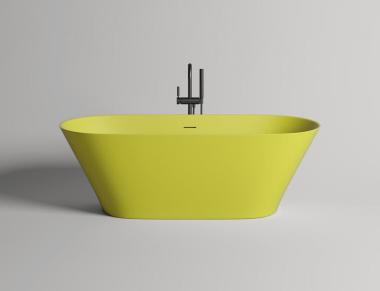 Отдельно стоящая ванна Salini Mona S-Sense, глянцевый, RAL снаружи 180x80	