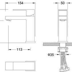 Смеситель Timo Selene 2061/17F для раковины