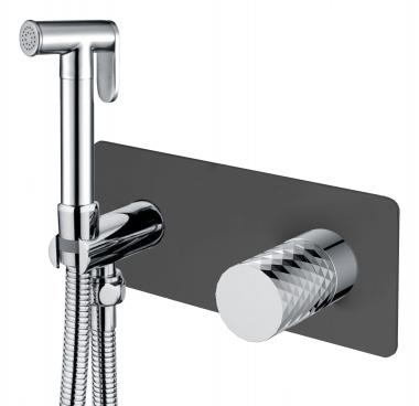 Смеситель гигиенический STICK BLACK DIAMOND CHROME	