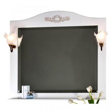  Зеркало Vod Ok Анжелика Виктория 110 белый Аспен AG-612	