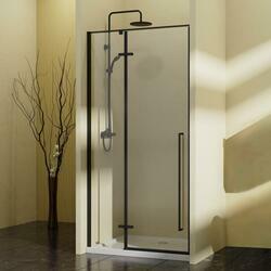 Душевая дверь Slim-N VDPH-5SN100CLB, 1000, черный, стекло прозрачное