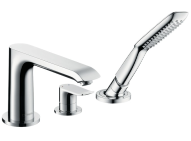 Однорычажный смеситель для ванны Hansgrohe Metris 31190000	