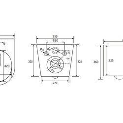 Комплект подвесной унитаз ABBER Bequem AC1100T белый с инсталляцией AC0105 и кнопкой AC0120 хром