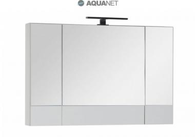  Зеркальный шкаф Aquanet Верона 100 белое камерино 175383	